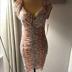 Floral MADDEN NYC Ruched Dress